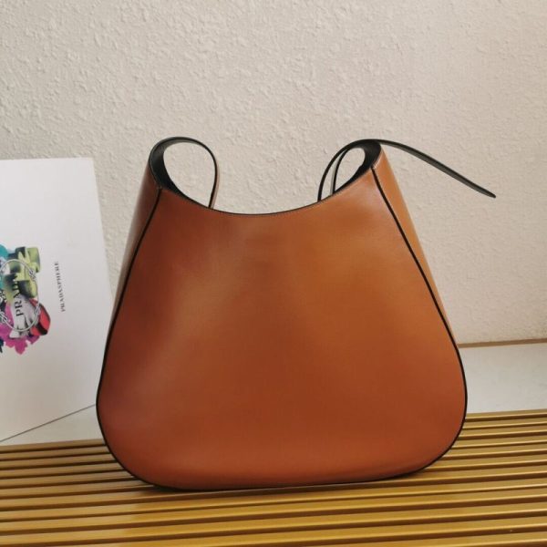 Prada Large Leather Shoulder Bag