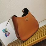 Prada Large Leather Shoulder Bag