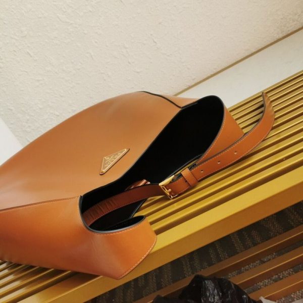 Prada Large Leather Shoulder Bag