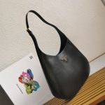 Prada Large Leather Shoulder Bag
