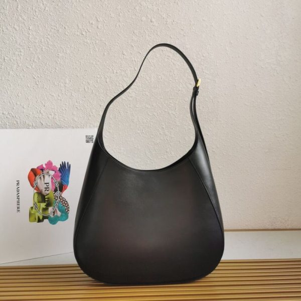 Prada Large Leather Shoulder Bag