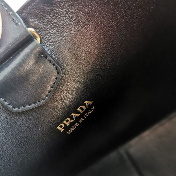 Prada Large Leather Shoulder Bag