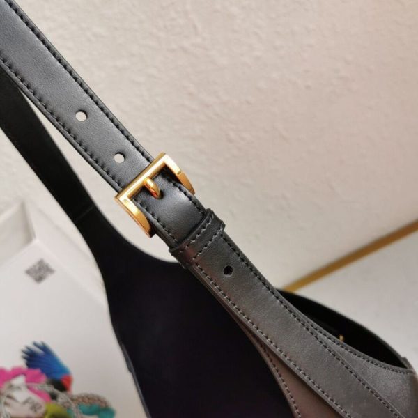 Prada Large Leather Shoulder Bag