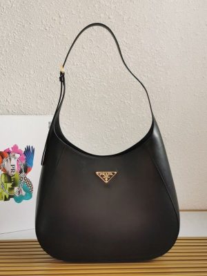Prada Large Leather Shoulder Bag