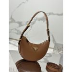 Prada Arqué leather shoulder bag