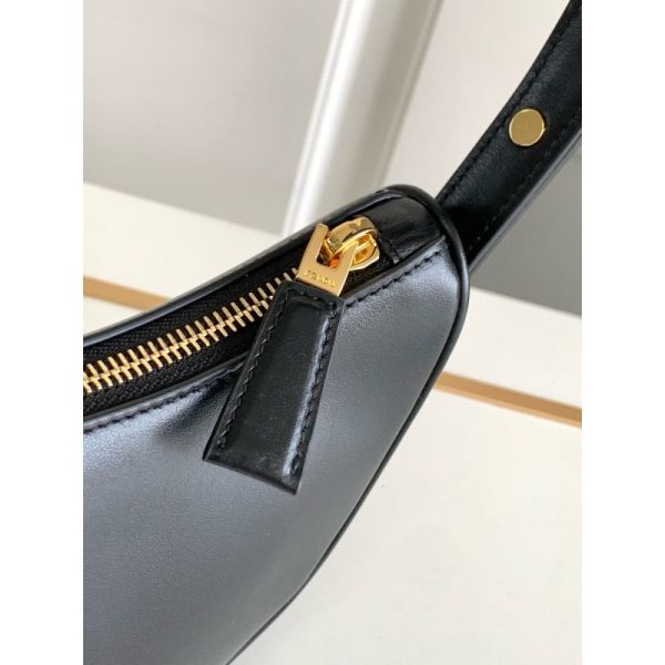 Prada Arqué leather mini shoulder bag
