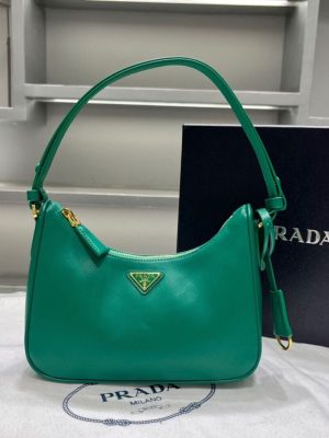Prada Re-Edition Saffiano leather mini bag