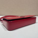 Brushed leather Prada Femme bag