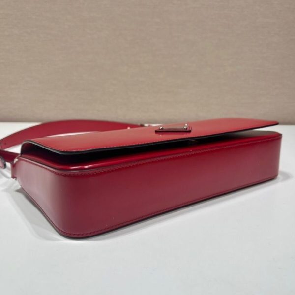Brushed leather Prada Femme bag