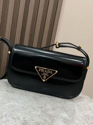 Prada Small Leather Shoulder Bag