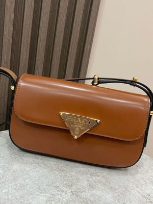 Prada Small Leather Shoulder Bag