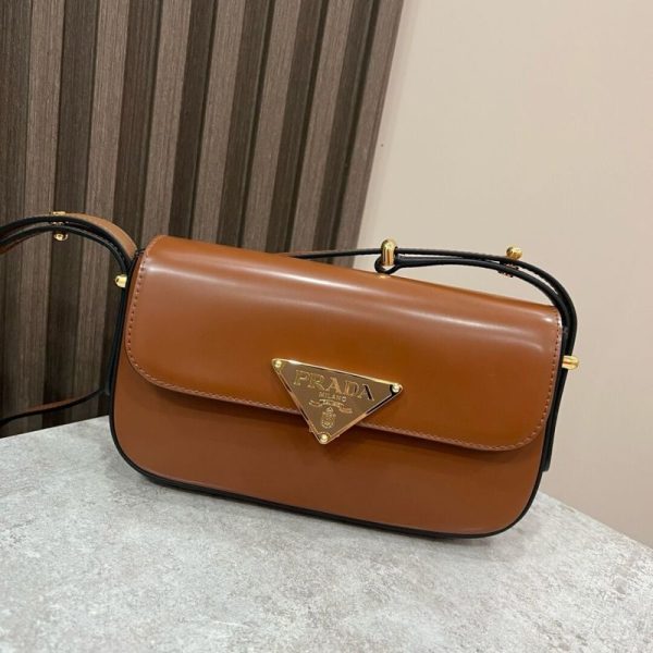 Prada Small Leather Shoulder Bag