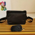 Prada Re-Nylon and Saffiano leather shoulder bag