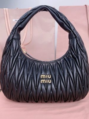 Miu Miu Wander Matelasse Hobo
