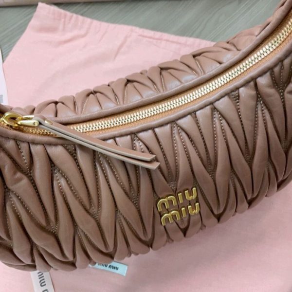 Miu Miu Wander Matelasse Hobo