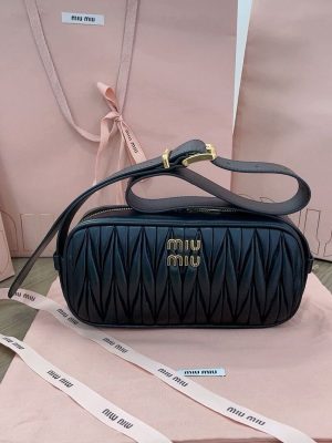 Miu Miu Matelasse Shoulder Bag