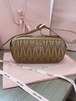 Miu Miu Matelasse Shoulder Bag