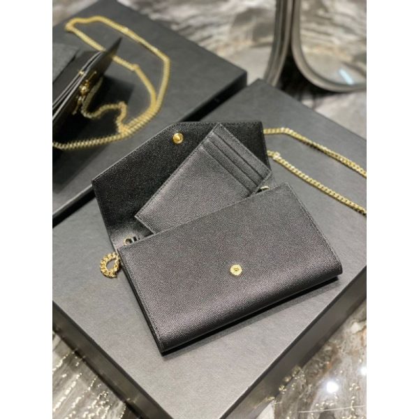 Saint Laurent Uptown Chain Wallet
