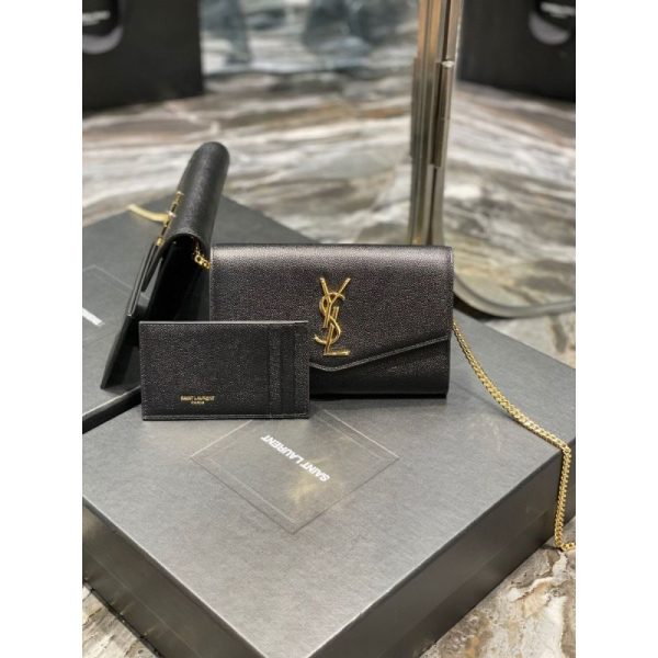Saint Laurent Uptown Chain Wallet