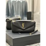 Saint Laurent Calypso in Plunged Lambskin