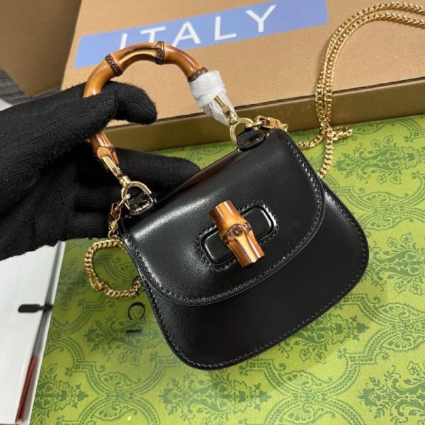 Gucci Bamboo Mini Chain Bag