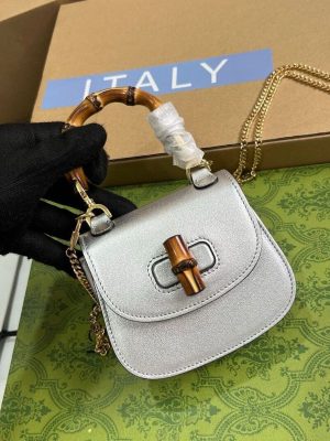 Gucci Bamboo Mini Chain Bag