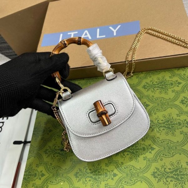 Gucci Bamboo Mini Chain Bag