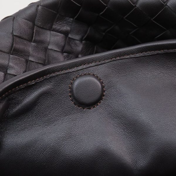 Bottega Veneta Large Hop Shoulder Bag -Chocolate