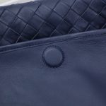 Bottega Veneta Large Hop Shoulder Bag-Navy blue
