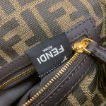 Fendi Baguette Jacquard FF fabric bag
