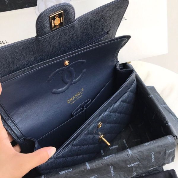 Medium Chanel Classic Handbag in Grained Leather