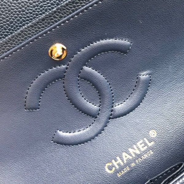 Medium Chanel Classic Handbag in Grained Leather