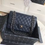 Medium Chanel Classic Handbag in Grained Leather