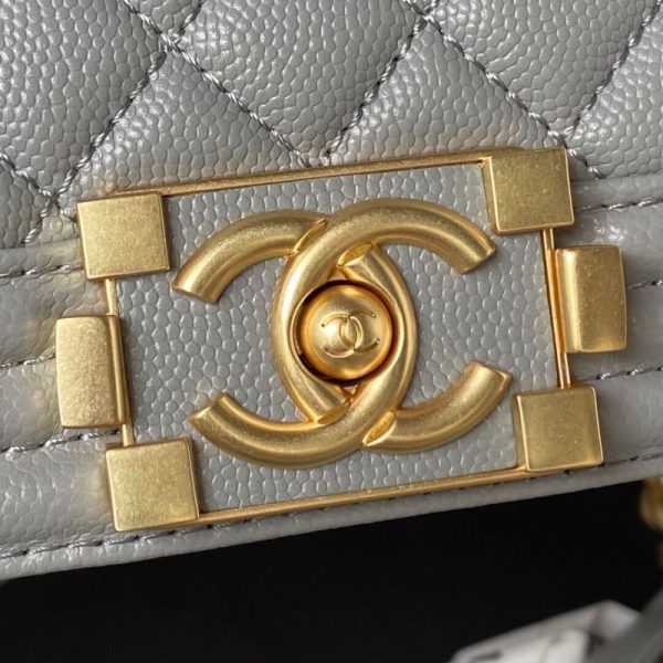 Boy Chanel Flap Bag with Handle