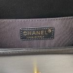Boy Chanel Flap Bag with Handle in Lambskin