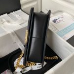 Boy Chanel Flap Bag with Handle in Lambskin