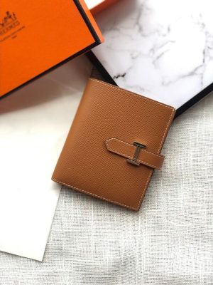 Hermes Bearn H Compact Wallet