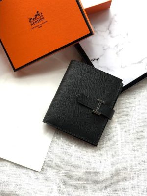 Hermes Bearn H Compact Wallet
