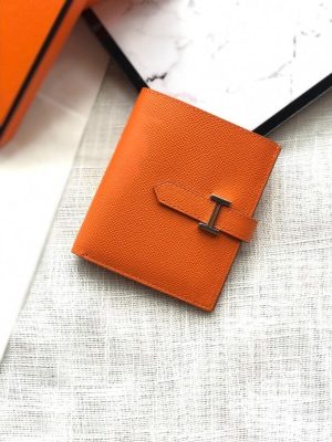 Hermes Bearn H Compact Wallet