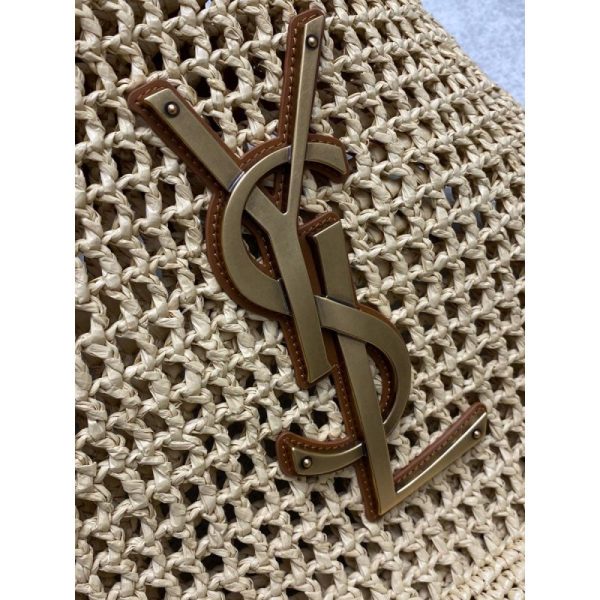 YSL Saint Laurent Icare in Raffia