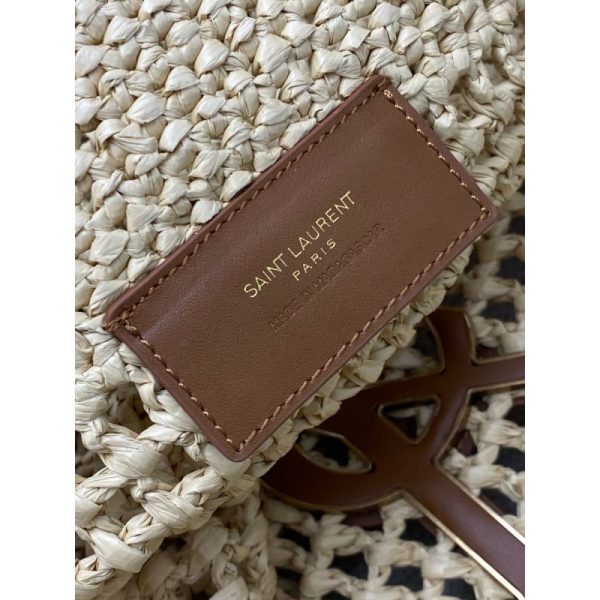 YSL Saint Laurent Icare in Raffia