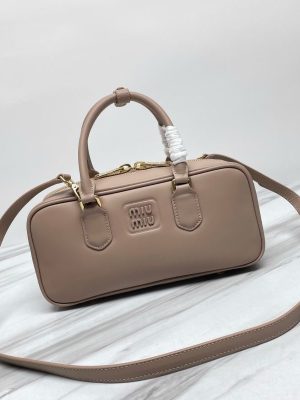 Miu Miu Arcadie nappa leather bag