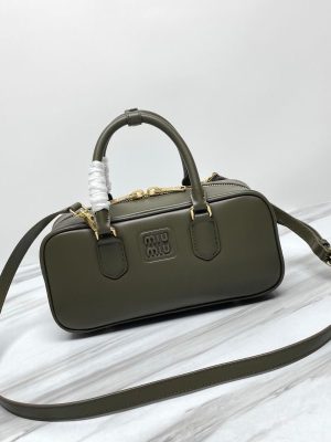 Miu Miu Arcadie nappa leather bag