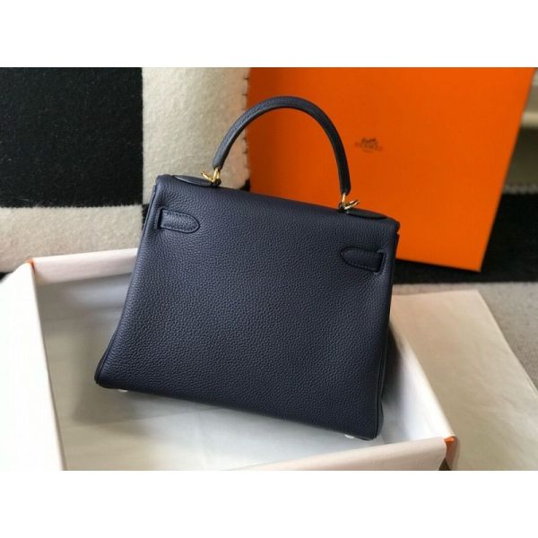 Hermes Kelly 32 2way Handbag in Togo Leather