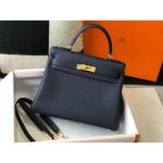 Hermes Kelly 32 2way Handbag in Togo Leather