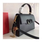 Small Vsling Grainy Calfskin Handbag