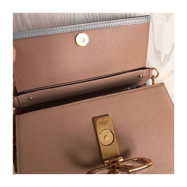 Small Vsling Grainy Calfskin Handbag