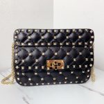 Small Nappa Rockstud Spike Bag