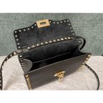 Small Rockstud Grainy Calfskin Crosbody Bag