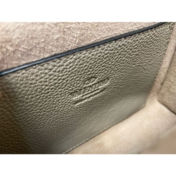 Small Rockstud Grainy Calfskin Crosbody Bag
